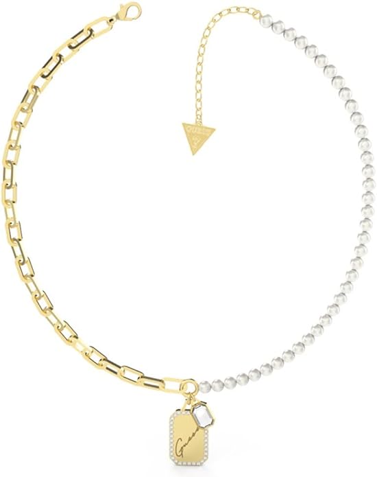 Einfach Unwiderstehlich: Die Guess Halskette „Crystal Tag“
