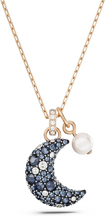 Strahlen Sie mit Swarovski Luna Anhänger in Roségold – Ihr perfekter Begleiter für jede Gelegenheit