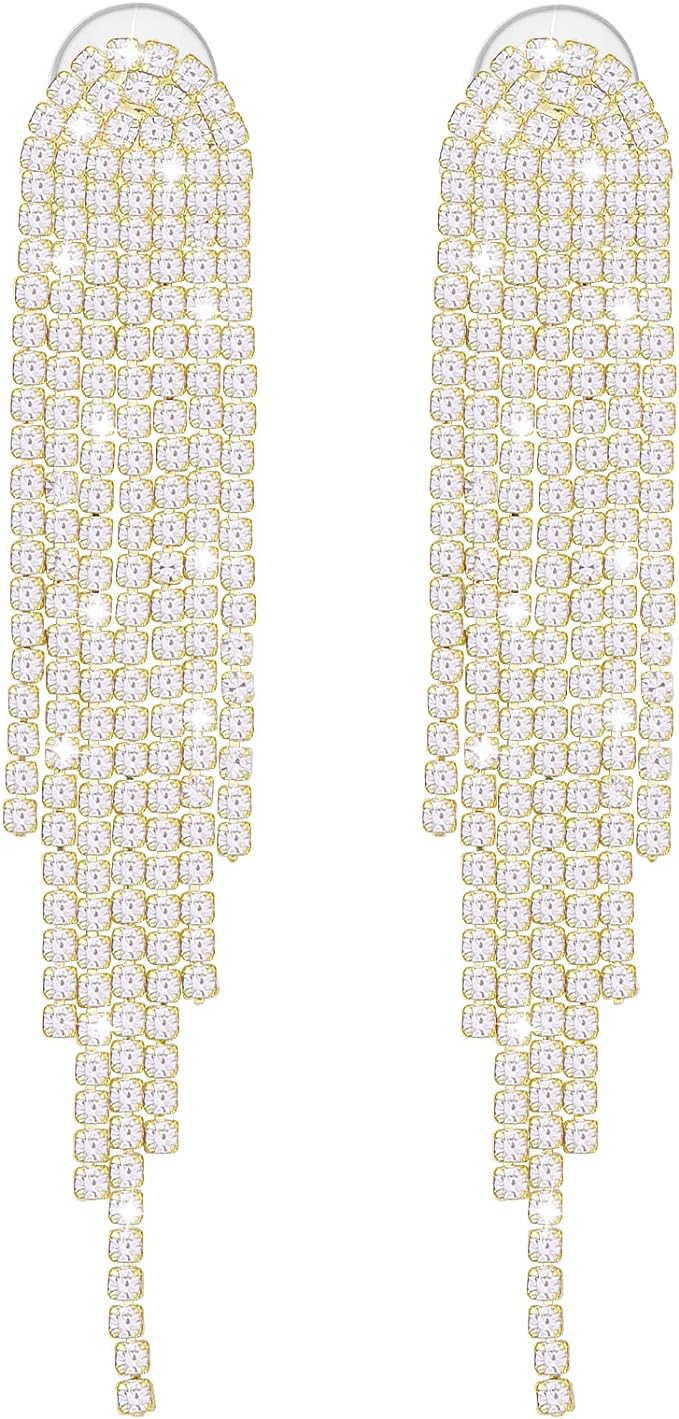 Elegante Quaste Ohrringe: Perfekter Brautschmuck und Accessoire