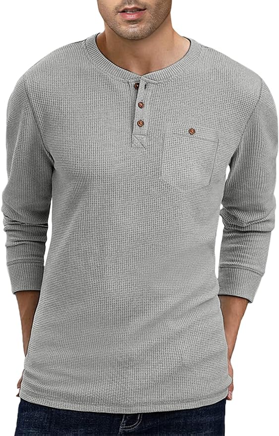 Einfach Eleganz und Komfort: Das AlvaQ Langarmshirt in Hellgrau